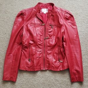 Red Leather Jacket